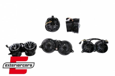 AC ventilacijske rešetke SET prednje i stražnje strane 64 boje / Mercedes S-klasa W222 (2013-2020), ACVW222