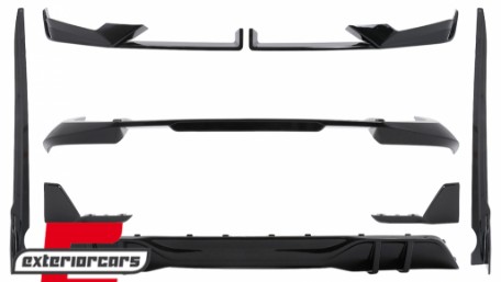 Aero bodykit Black Knight dizajn (piano crna) / BMW X5 G05 LCI M paket (2023-), CBBMG05LCIMPAEROB