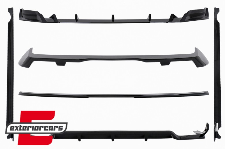 Aero bodykit Black Knight dizajn (piano crna) / BMW X7 G07 LCI M-paket (2023-), CBBMG07LCIMPAEROB