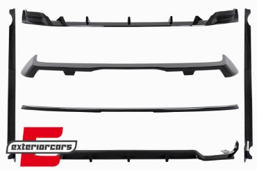 Aero bodykit Black Knight dizajn (piano crna) / BMW X7 G07 LCI M-paket (2023-), CBBMG07LCIMPAEROB