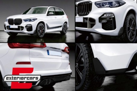 Aero bodykit M-Performance dizajn (piano crna) / BMW X5 G05 (2018-2022), CBBMG05MPB