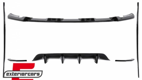 Aero bodykit (piano crna) / Mercedes GLB X247 (2019-2022), CBMBX247AERO