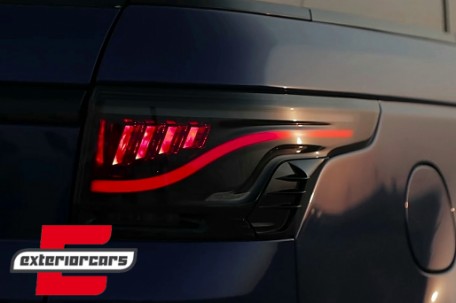 Aero flapovi AF-Sports stražnjih svjetla GL-5i GL-5X (piano crna) / Range Rover Sport L494 (2013-2022), TLFTRRSL494