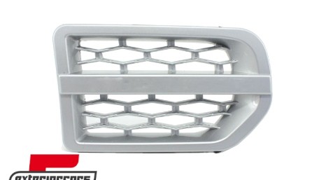 Bočna mrežica Autobiography dizajn (srebrna) / Land Range Rover Discovery III (2006-2009), RRSV03S