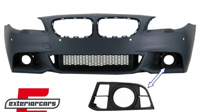 Bočna mrežica prednjeg branika M paket dizajn (lijeva strana) / BMW serije 5 F10 F11 LCI (2014-2017), SGBMF10MTLCILH