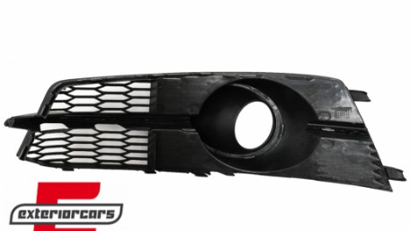 Bočne mrežice ACC poklopci (crna) / Audi A6 C7 4G S Line Facelift (2015-2018), SGAUA64GFBWH
