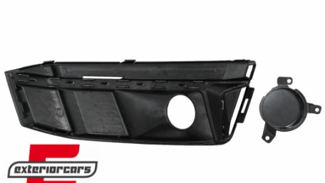 Bočne mrežice ACC poklopci RS4 dizajn (piano crna) / Audi A4 B9 S-Line limuzina karavan (2016-2019), SGAUA4B9SB