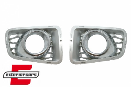 Bočne mrežice Autobiography dizajn (srebrna/chrome) / Land Rover Range Rover Vogue III L322 (2010-2012), FLCRRVL322S