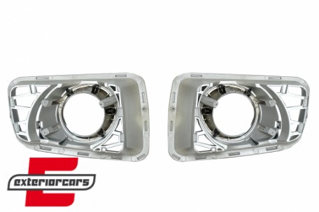 Bočne mrežice Autobiography dizajn (srebrna/chrome) / Land Rover Range Rover Vogue III L322 (2010-2012), FLCRRVL322S