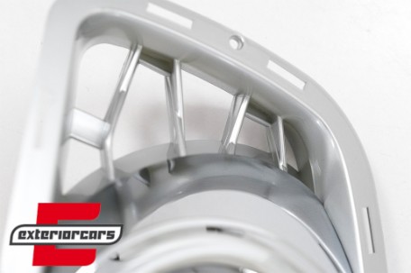 Bočne mrežice Autobiography dizajn (srebrna/chrome) / Land Rover Range Rover Vogue III L322 (2010-2012), FLCRRVL322S