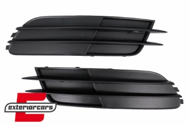 Bočne mrežice bez ACC (mat crna) / Audi A6 C7 4G (2012-2015), 40982SET