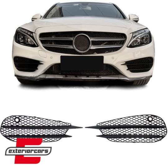 Bočne mrežice prednjeg branika AMG line / Mercedes C-klasa W205 S205 A205 C205 (2014-03.2018) Limuzina T-Model Coupe Cabrio, 43195