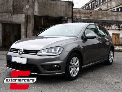 Bočne mrežice prednji branik R-line dizajn (piano crna) / VW Golf VII 7 (2013-2017), SGVWG7RL
