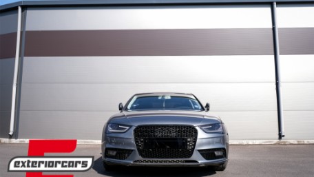 Bočne mrežice RS4 dizajn (piano crna) / AUDI A4 B8 Facelift (2012-2015), SGAUA4B8FRS4B