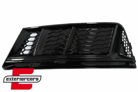 Bočne mrežice RS4 dizajn (piano crna) / Audi A4 B9 limuzina karavan (2016-2019), GRAUA4
