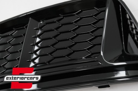 Bočne mrežice RS4 dizajn (piano crna) / Audi A4 B9 limuzina karavan (2016-2019), GRAUA4