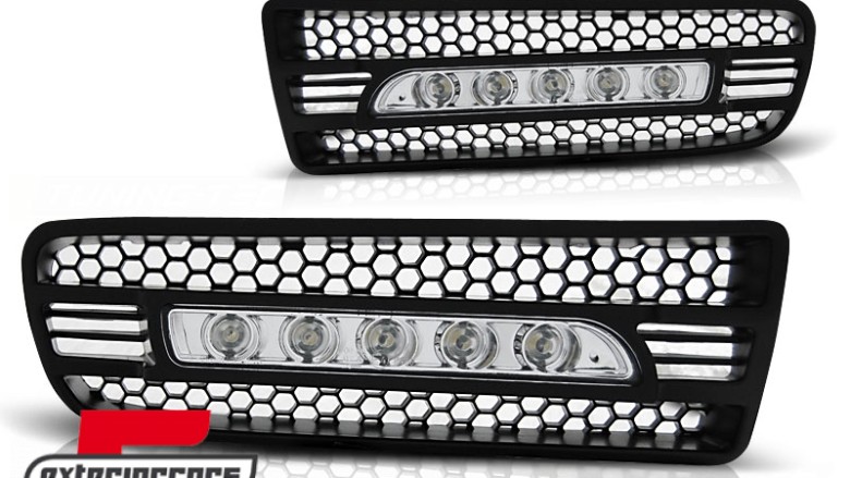 Bočne mrežice sa LED dnevnim svjetlima / VW Golf IV 4 (1997-2005), HAVW06