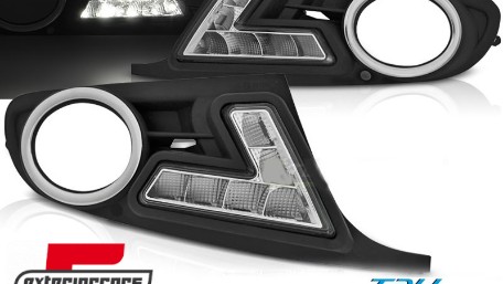 Bočne mrežice sa LED dnevnim svjetlom / VW Golf 6 (2008-2013), HAVW07