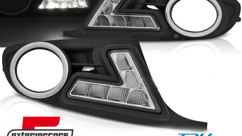 Bočne mrežice sa LED dnevnim svjetlom / VW Golf 6 (2008-2013), HAVW07