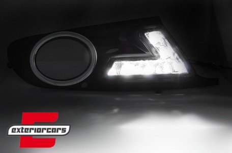 Bočne mrežice sa LED dnevnim svjetlom / VW Golf 6 (2008-2013), HAVW07