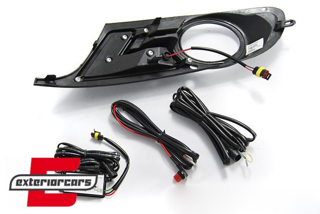 Bočne mrežice sa LED dnevnim svjetlom / VW Golf 6 (2008-2013), HAVW07