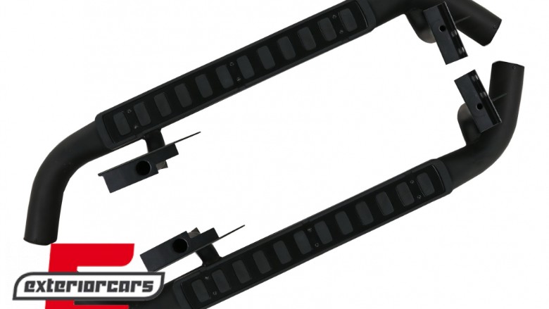 Bočne stepenice (black edition) / Land Rover Defender 90 (1990-2016), RBLRD90