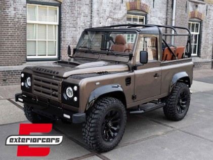 Bočne stepenice (black edition) / Land Rover Defender 90 (1990-2016), RBLRD90