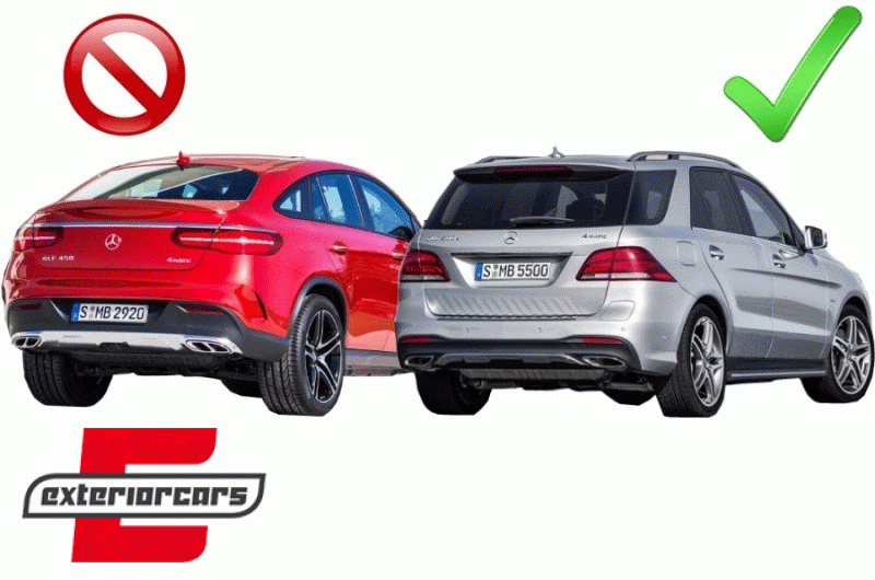 Bočne stepenice / Mercedes ML (2011-2014) Mercedes GLE W166 (2015-2018), RBMB01