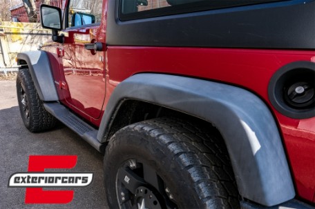 Bočne stepenice Retro dizajn / Jeep Wrangler Rubicon JK (2007-2017) 2 vrata, RBJEWJK2D