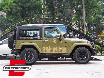 Bočne stepenice Retro dizajn / Jeep Wrangler Rubicon JK (2007-2017) 2 vrata, RBJEWJK2D