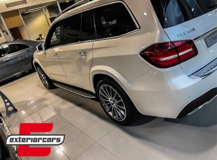 Bočne stepenice sa LED svjetlom dobrodošlice / Mercedes GL-klasa X166 (2012-2015) GLS-klasa Facelift (2016-2018), RBMBGLX166L