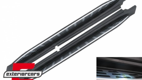 Bočne stepenice sa LED svjetlom dobrodošlice / Mercedes GLE W167 (2019-), RBMBGLEW167L
