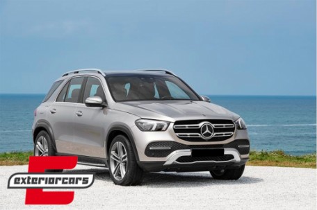 Bočne stepenice sa LED svjetlom dobrodošlice / Mercedes GLE W167 (2019-), RBMBGLEW167L