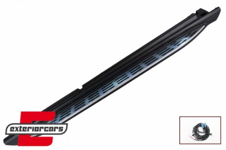 Bočne stepenice sa LED svjetlom dobrodošlice / Mercedes GLE W167 (2019-), RBMBGLEW167L