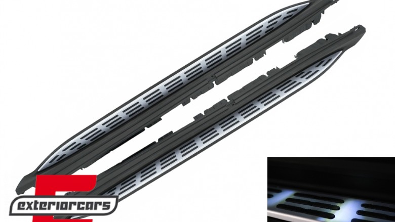 Bočne stepenice sa LED svjetlom dobrodošlice / Mercedes GLS SUV X167 (2020-), RBMBGLSX167