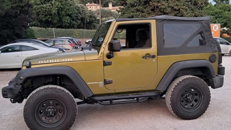 Bočne stepenice željezne / Jeep Wrangler Rubicon JK (2007-2017) 2 vrata, RBJEWJK2DARM