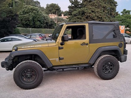 Bočne stepenice željezne / Jeep Wrangler Rubicon JK (2007-2017) 2 vrata, RBJEWJK2DARM