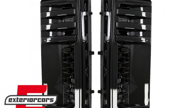 Bočni otvori Autobiography dizajn (piano crna) / Land Range Rover Vogue III L322 (2002-2012), RRSV02B
