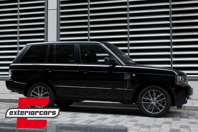 Bočni otvori Autobiography dizajn (tamno siva/crna) / Range ROVER Vogue III L322 (2002-2012), RRSV02BG