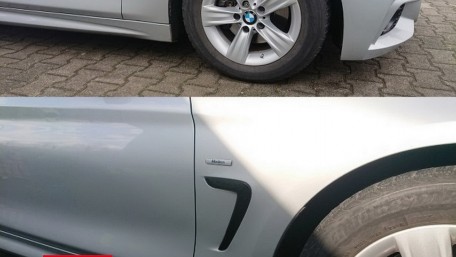 Bočni otvori za ventilaciju (piano crna) / BMW serije 4 F32 F33 F36 (2013-03.2019), LIBM05
