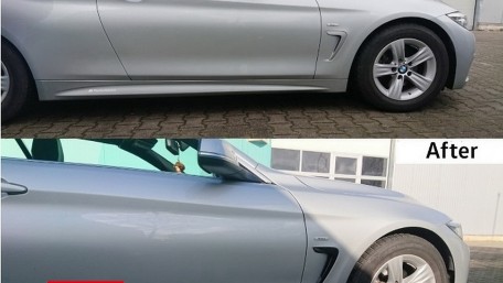 Bočni otvori za ventilaciju (piano crna) / BMW serije 4 F32 F33 F36 (2013-03.2019), LIBM05