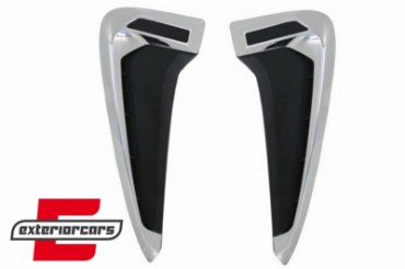Bočni otvori za zrak M-dizajn (crna/chrome) / BMW X5 F15 (2013-2018), GCP-C00418-E