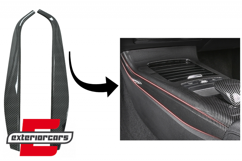 Bočni ukrasi središnje konzole (Carbon) / Mercedes A-klasa W177 V177 (2018-), CPNDCMBW177