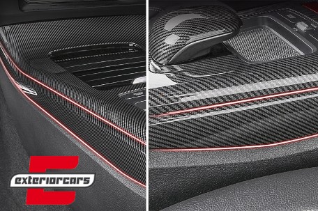 Bočni ukrasi središnje konzole (Carbon) / Mercedes A-klasa W177 V177 (2018-), CPNDCMBW177