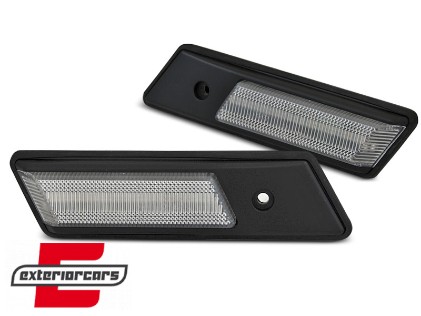 Bočni žmigavaci LED SEQ (chrome) / BMW serije 3 E36 (1990-1996) serije 5 E34 (1988-1995) serije 7 E32 (1986-1994), KBBM45