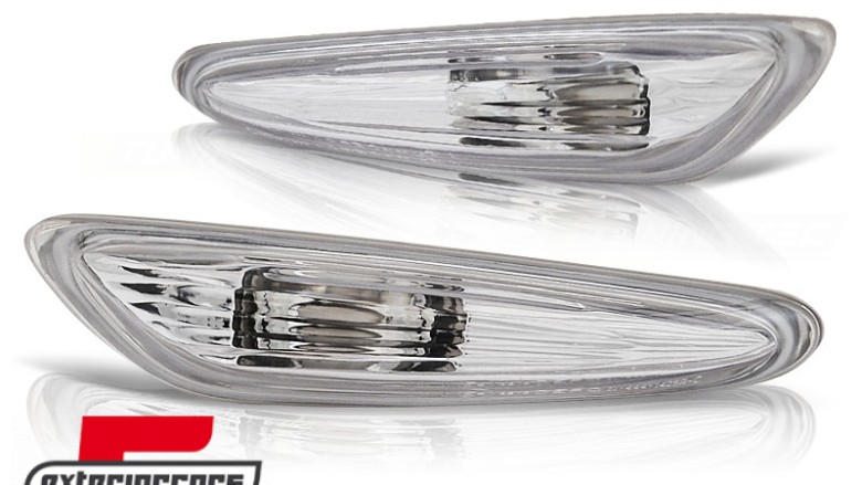 Bočni žmigavci (chrome) / BMW serije 5 E60 E61 (2003-2010) serije 3 E46 (2001-2005) X3 E83 (2003-2010), KBBM14