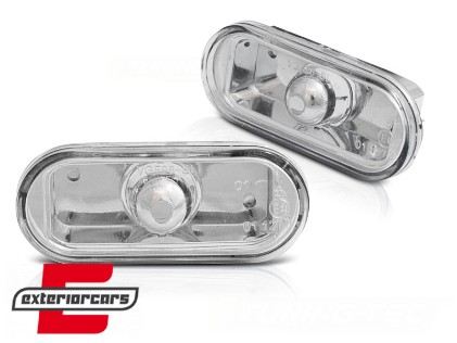 Bočni žmigavci (chrome) / Seat Ibiza Cordoba (1996-2002) VW Polo (1994-1999) Golf (1995-2003) Passat (1993-2005) Vento (1995-1998) Bora (1998-2005), KBVW30