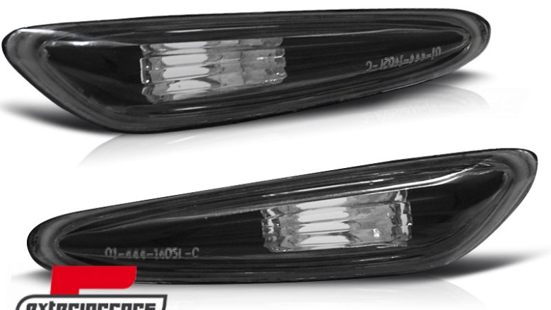 Bočni žmigavci (crna) / BMW serije 5 E60 E61 (2003-2010) serije 3 E46 (2001-2005) X3 E83 (2003-2010), KBBM15