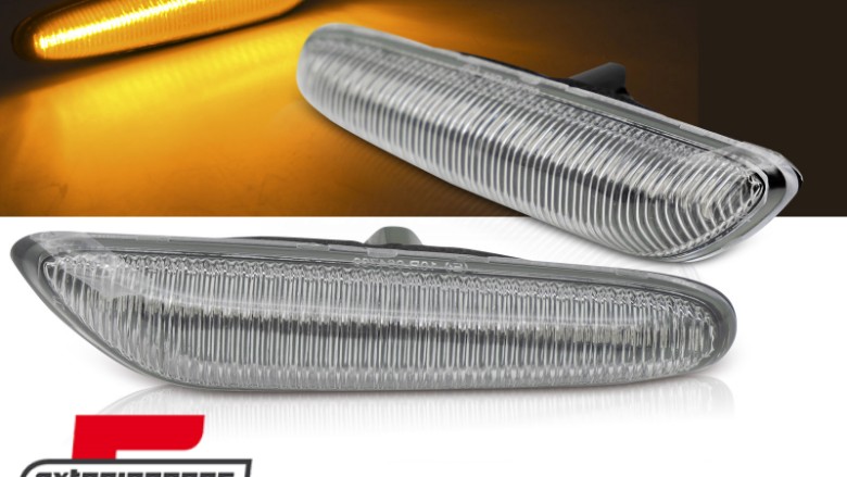 Bočni žmigavci LED (bijela) / BMW serije 1 (2004-2013) serije 3 (2001-2013) serije 5 (2003-2010), KBBM67