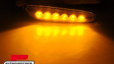 Bočni žmigavci LED (chrome) / BMW 1er E81 E82 E87 E88 (2004-2013) 3er E46 (2001-2005) E90 E91 E92 E93 (2004-2012) 5er E60 E61 (2003-2010), KBBM30